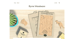 Desktop Screenshot of byrnewoodware.com